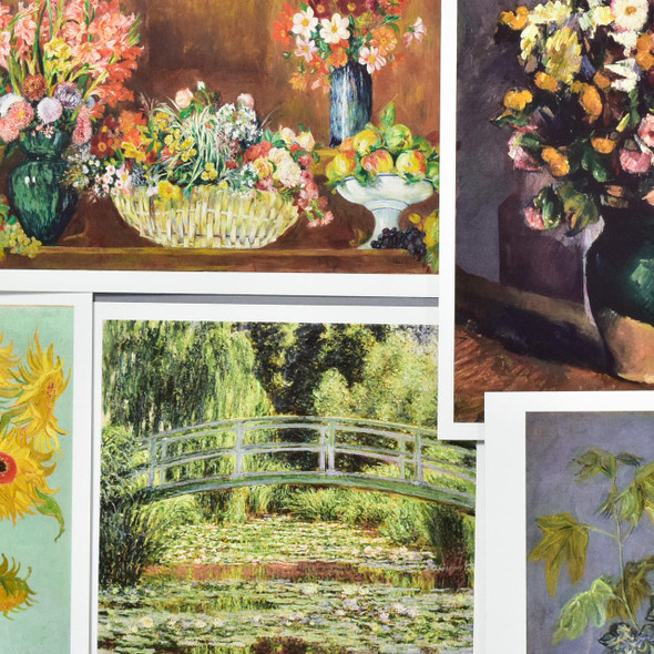 Philadelphia Museum of Art Impressionist Florals Museum Postcard Set 