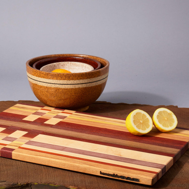 Honorable Oak Large Exotic Wood Cutting Board by Honorable Oak