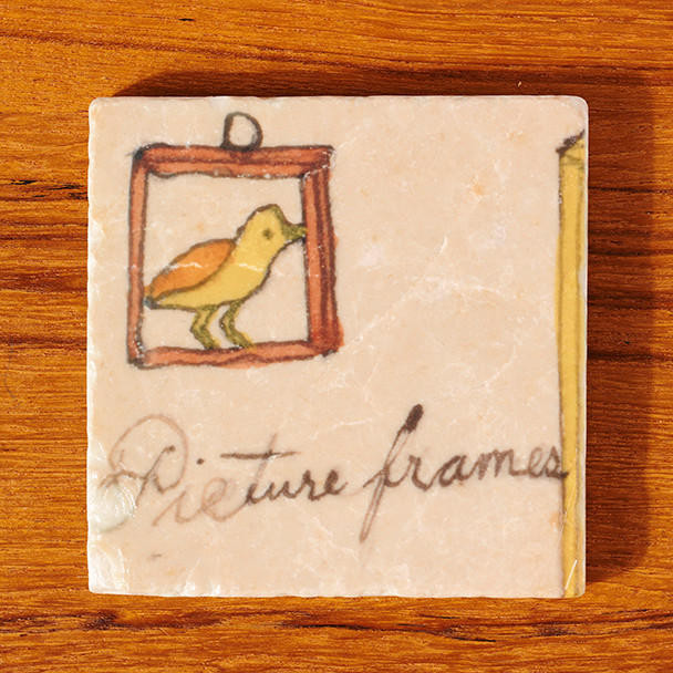 The Painted Lily Lapp Picture Frames Tile by The Painted Lily