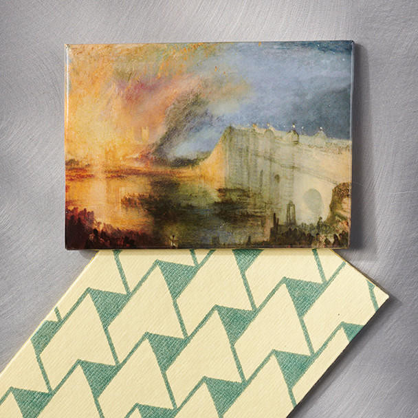 Philadelphia Museum of Art Turner The Burning of the Houses of Lords and Commons Magnet 