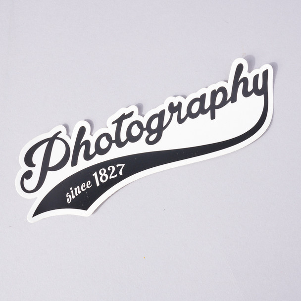 Photography Since 1827 Oversized Sticker