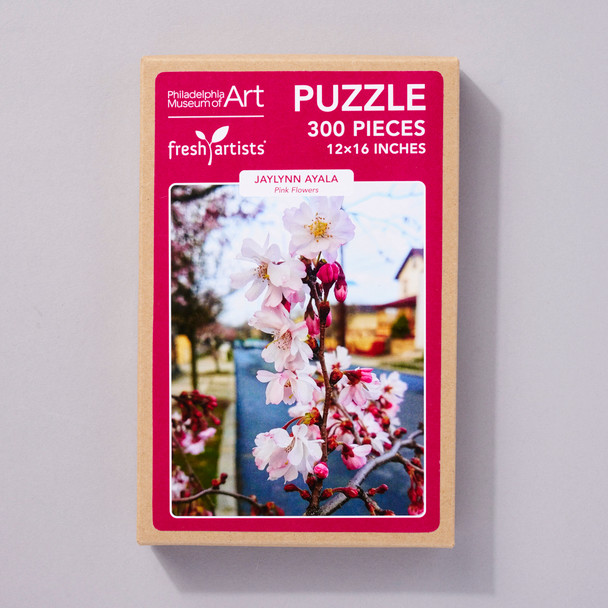 Jaylynn Ayala Pink Flowers Puzzle