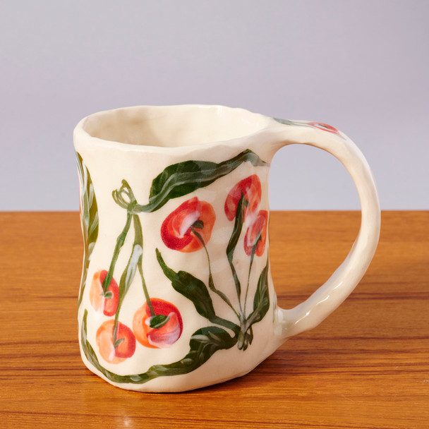 Cherry Mug by Savka Clay