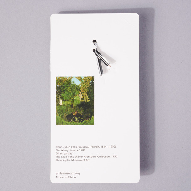 Rousseau Merry Jesters Keychain