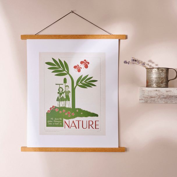 WPA Take a Book on Nature 16" x 20" Archival Poster