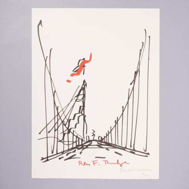 Robert Venturi Ben Franklin Bridge Print