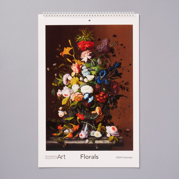 Florals 2024 Long Wall Calendar