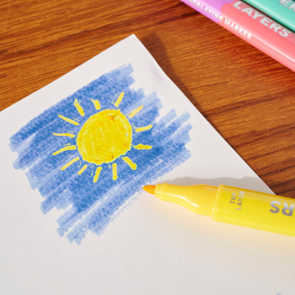 Color Layers Double-Ended Layering Markers