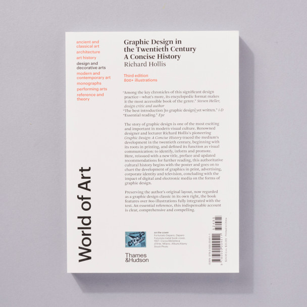 Graphic Design in the Twentieth Century (A Concise History) - World of Art Series