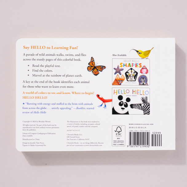 Hello Hello Colors by Brendan Wenzel