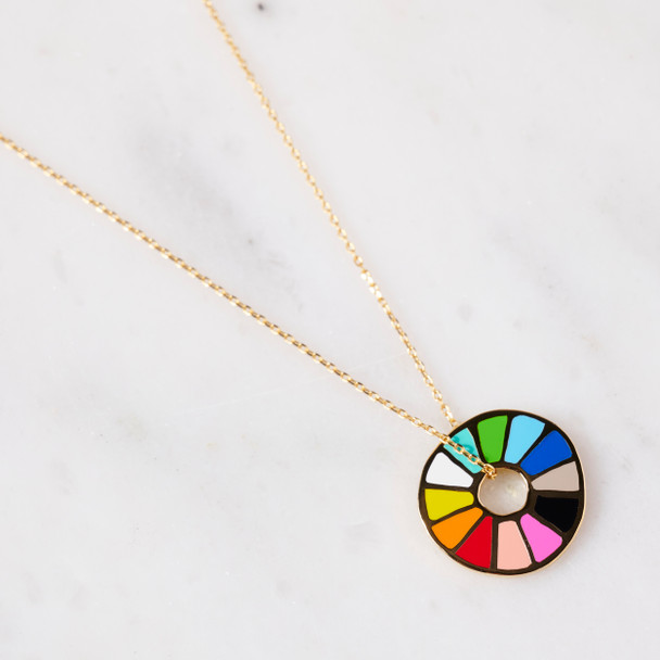 Color Wheel Pendant