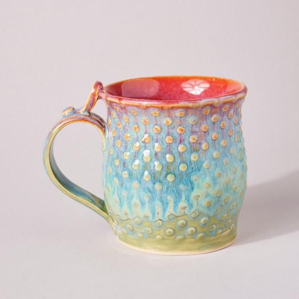 Dot Textured Mug by Sweet Songs Pottery