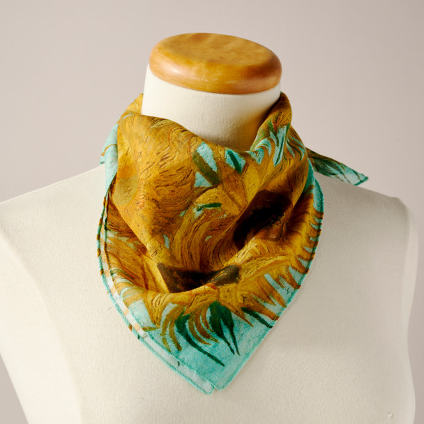Van Gogh Sunflower Bandana