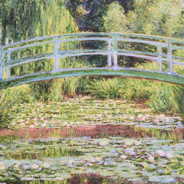 Monet: The Japanese Footbridge and the Water Lily Pool, Giverny, 1899 11" x 14" Archival Poster