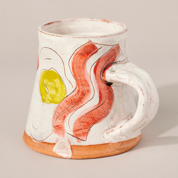 Eggs & Bacon Mug by Allie Stack Ceramics