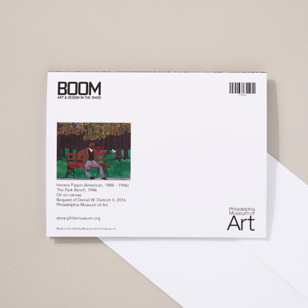 Pippin The Park Bench (Man on a Bench), 1946 Notecard