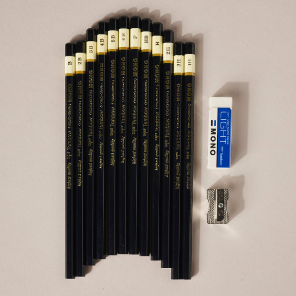 Tombow MONO Drawing Pencil Set