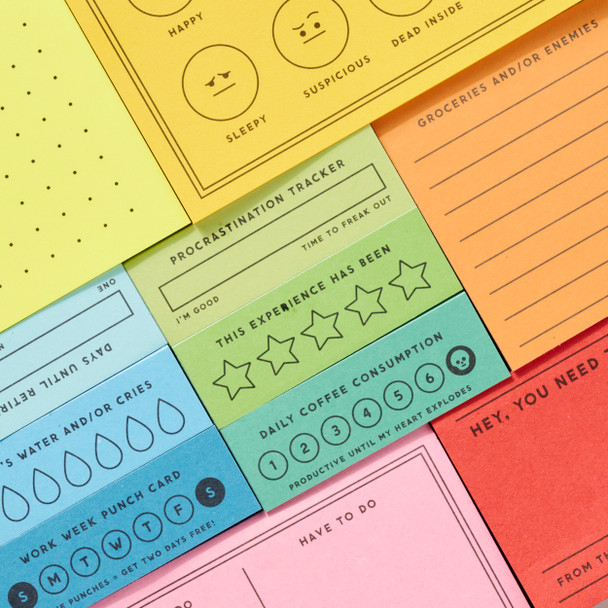 I've Got A Few Notes Tear-off Notepad Set