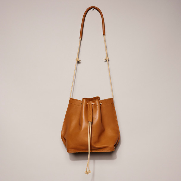 Leather Trapeze Sling Bag
