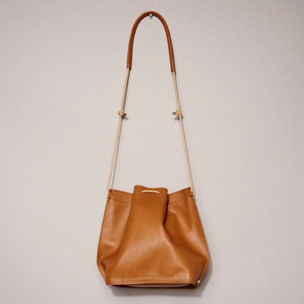 Leather Trapeze Sling Bag