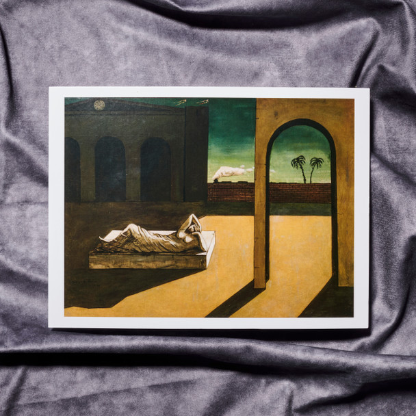 de Chirico The Soothsayer's Recompense 6" x 9" Postcard