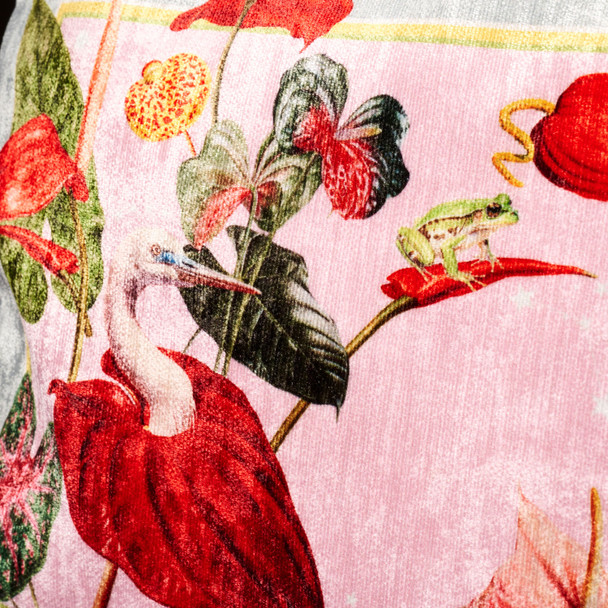 Anturios Pale Blue Velvet Clutch by Muzaluci