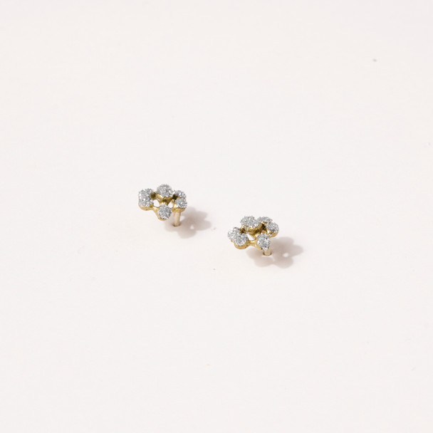 Queen Anne's Lace Stud Earrings