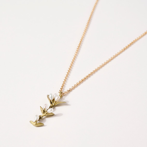 Bronze Spring Vine Necklace