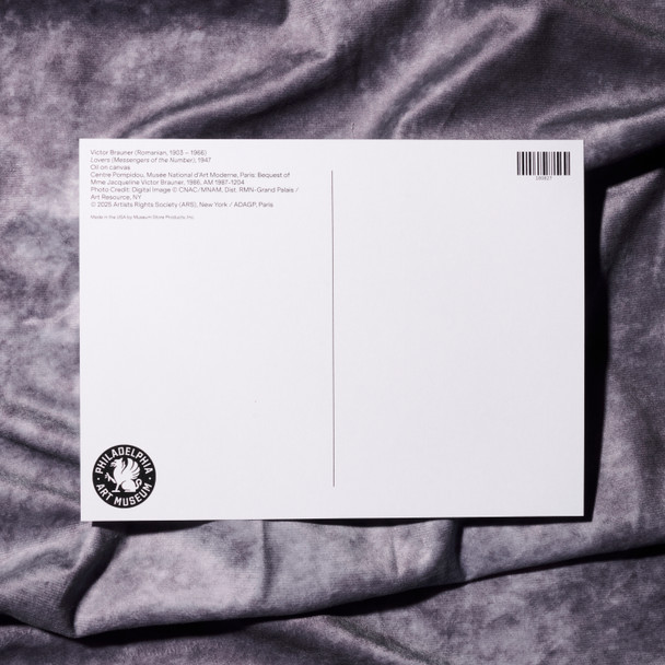 Brauner Lovers 6"x 9" Postcard