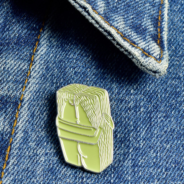 Philadelphia Museum of Art Brancusi The Kiss Enamel Pin