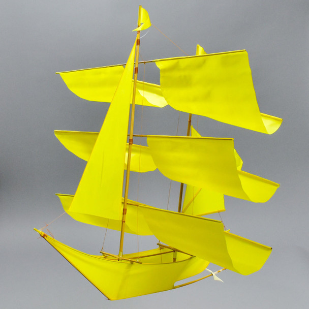 Philadelphia Museum of Art Sailing Ship Kite - Canary