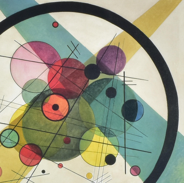 Philadelphia Museum of Art Kandinsky Circles in a Circle Archival Poster