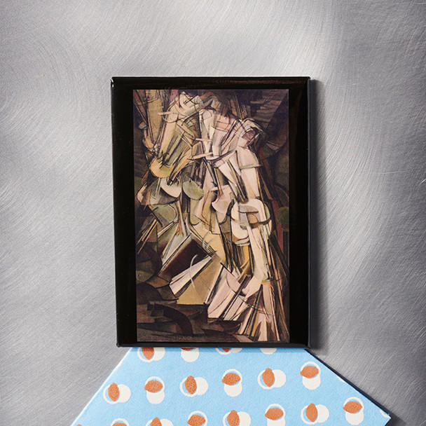 Philadelphia Museum of Art Marcel Duchamp Nude Descending a Staircase (No. 2) Magnet 