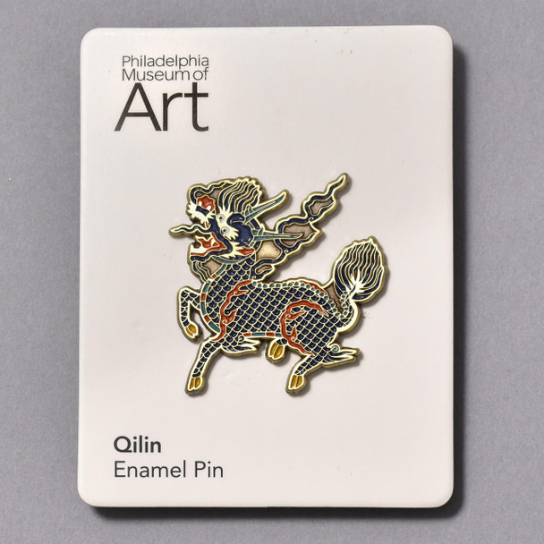 Philadelphia Museum of Art Qilin Enamel Pin 