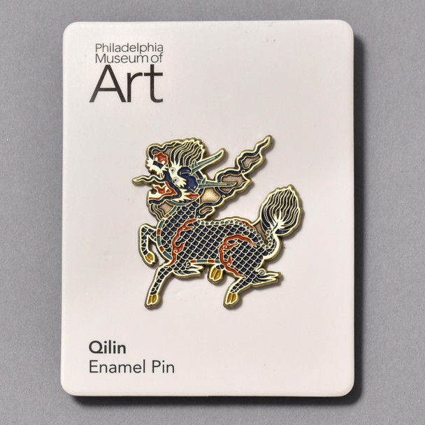 Philadelphia Museum of Art Qilin Enamel Pin 