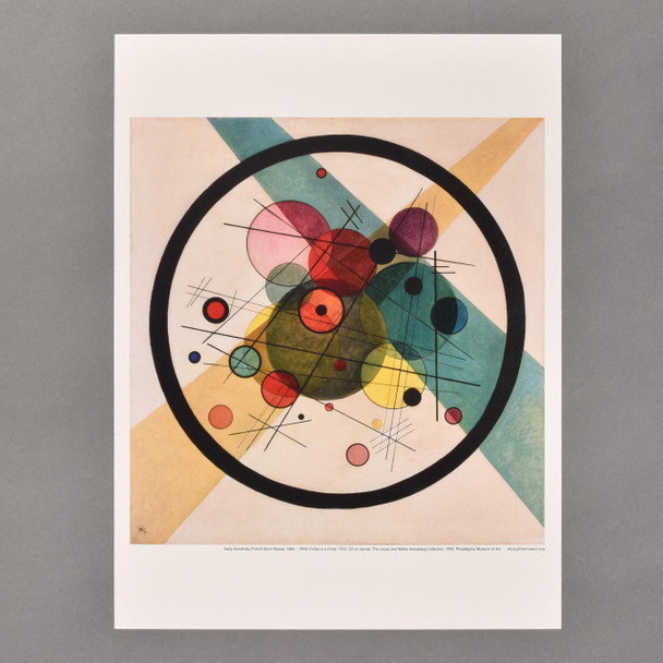 Philadelphia Museum of Art Vasily Kandinsky Circles in a Circle Mini Poster 