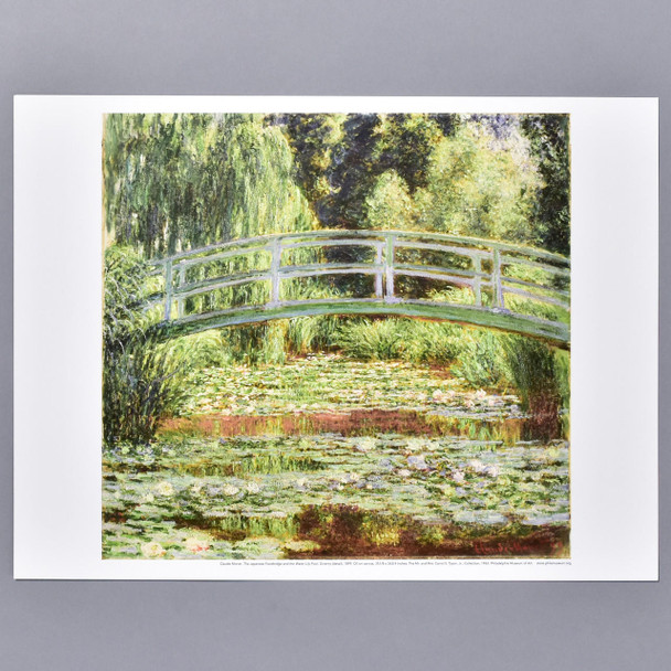 Philadelphia Museum of Art Claude Monet The Japanese Footbridge and Water Lily Pool, Giverny Mini Poster 