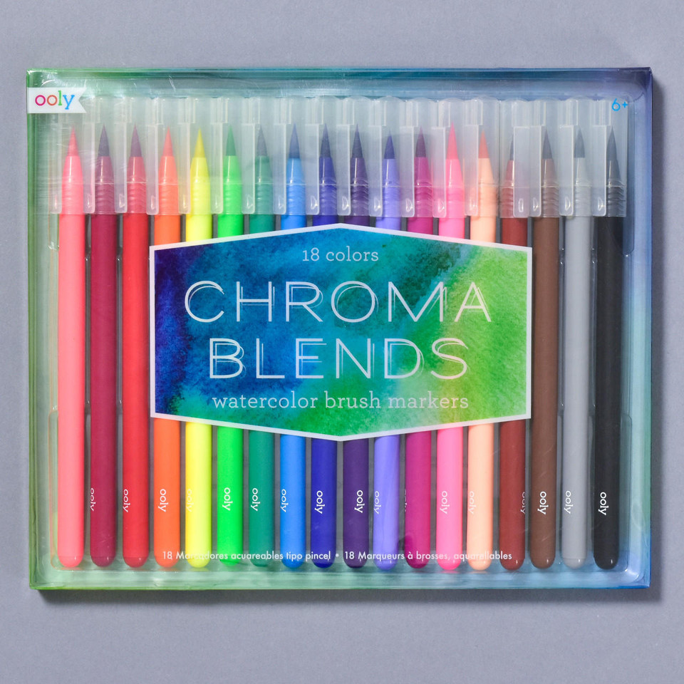 Chroma Blends Watercolor Brush Markers Philadelphia Museum Of Art