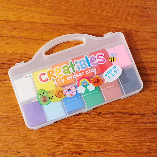  OOLY, Creatibles DIY Erasers, Set of 12 (161-001
