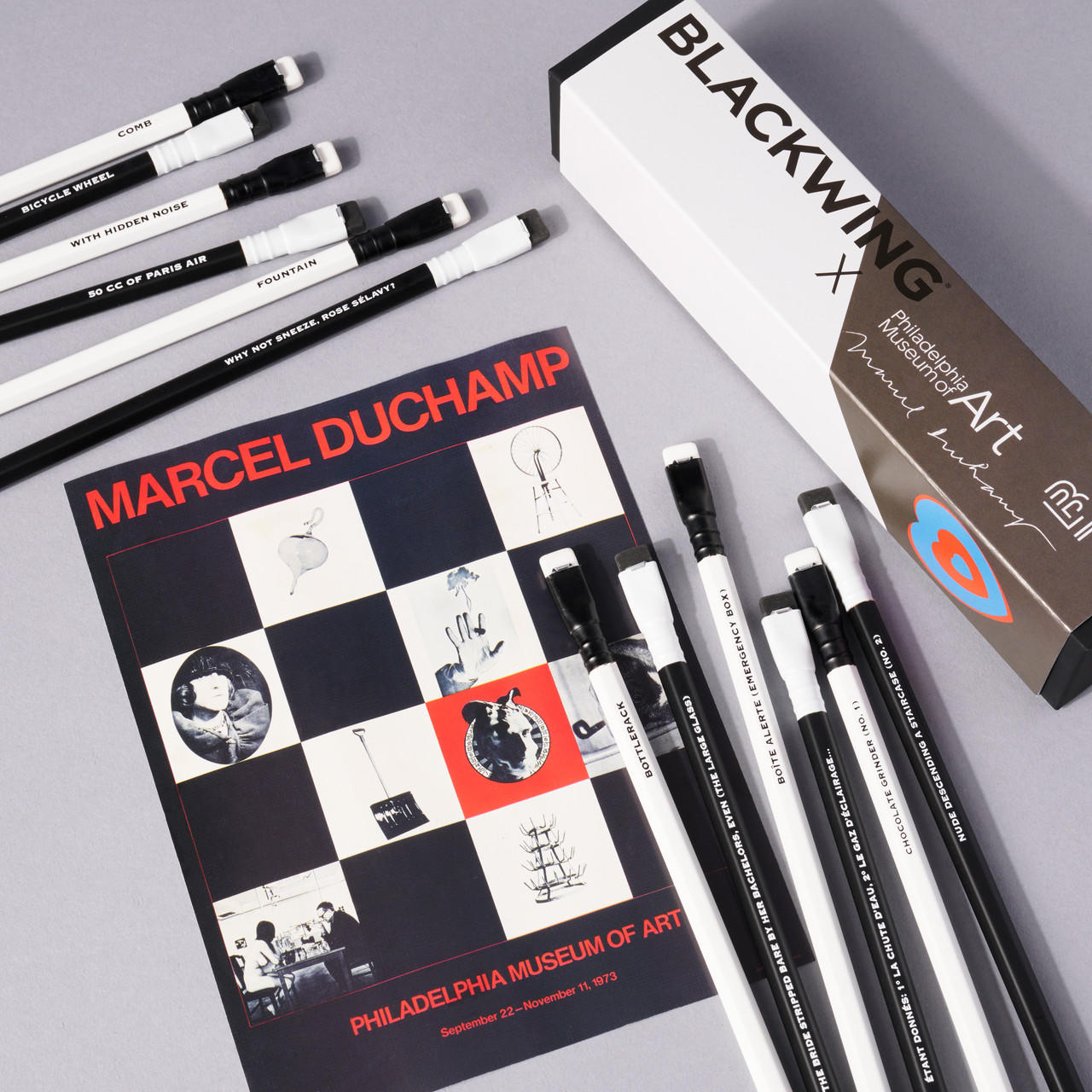 Blackwing x PMA: Duchamp Edition Pencils