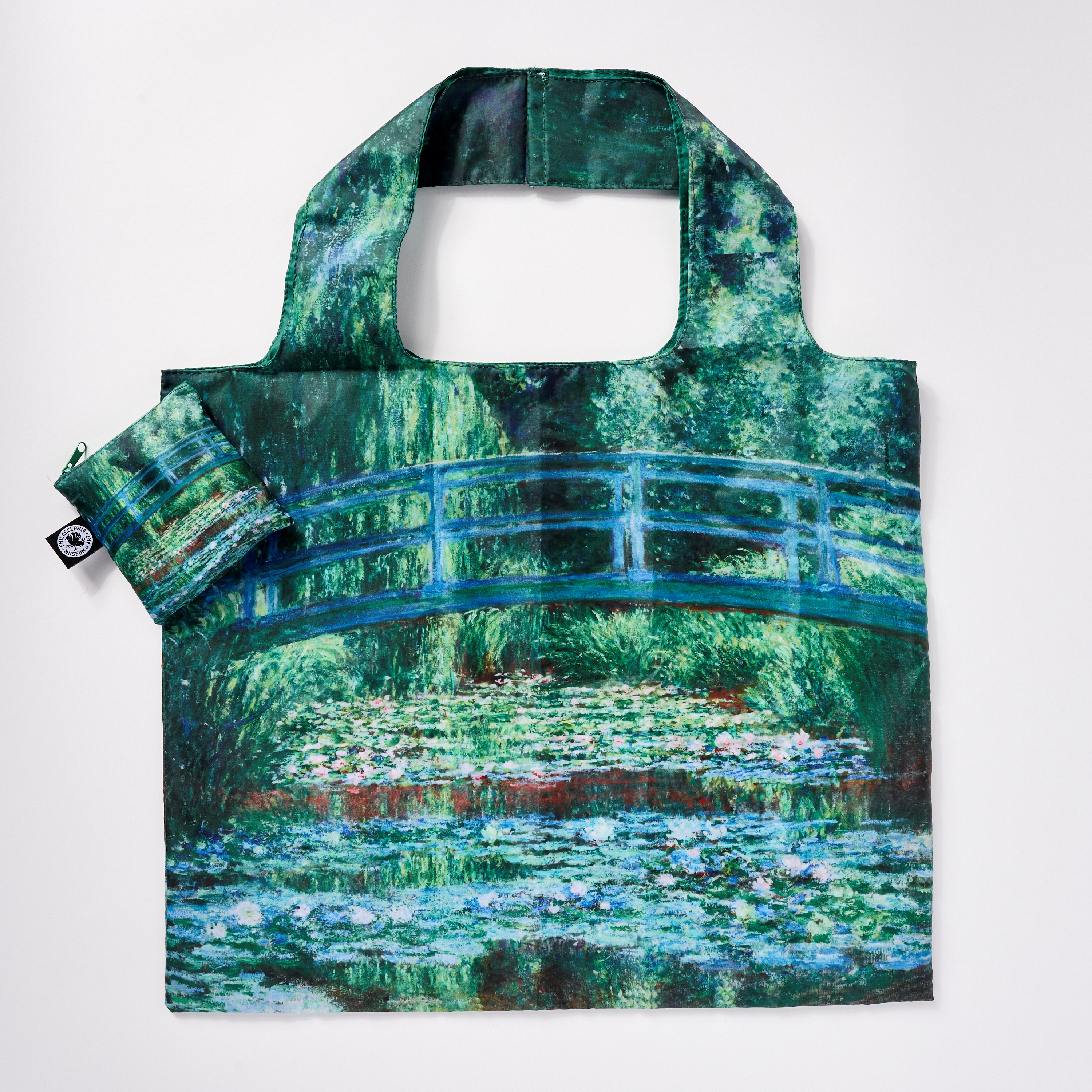 Monet Japanese Footbridge Eco Shopper Tote - Philadelphia Museum