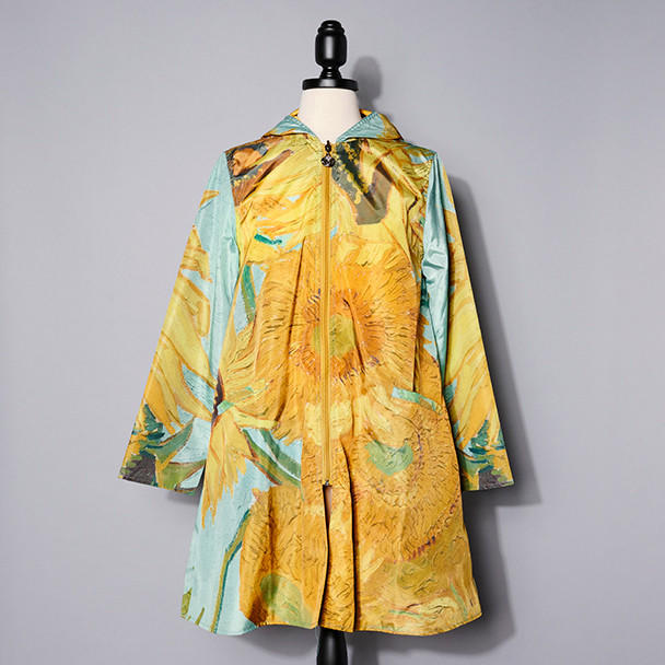 van Gogh Sunflowers Raincoat - Philadelphia Museum of Art Store