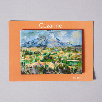 Cezanne Mont Saint-Victoire 1902 - 1904 Magnet