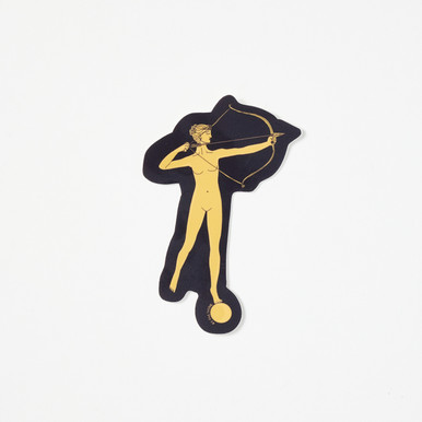 Saint-Gaudens Diana Sticker by Ana Thorne