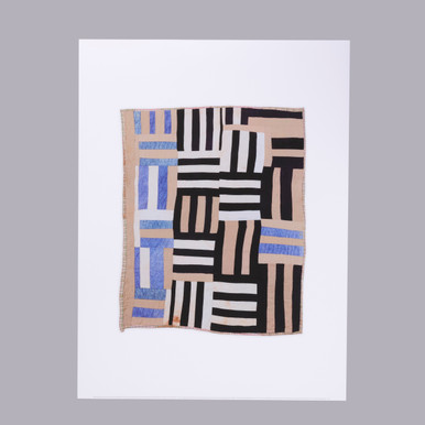 Loretta Pettway Roman Stripes Variation Quilt 18" x 24" Archival Poster