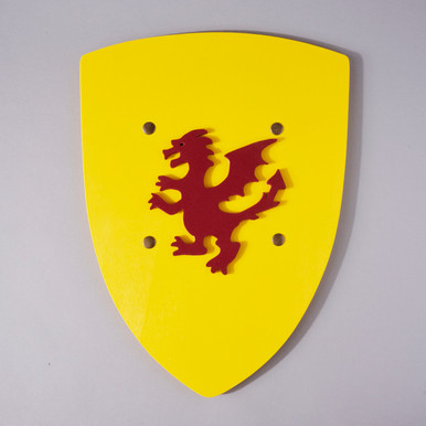 Camelot Shield Gold with Dragon