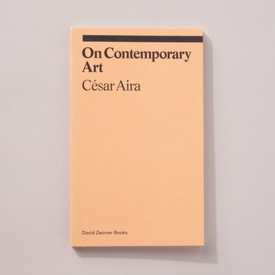 On Contemporary Art by César Aira - Ekphrasis Series
