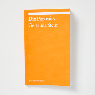 Dix Portraits by Gertrude Stein - Ekphrasis Series
