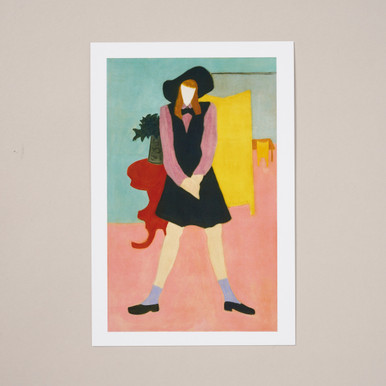 Avery Black Jumper, 1944 6" x 9" Postcard