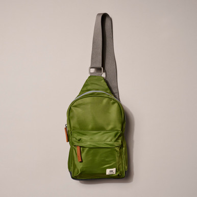 Willesden Nylon Large Sling in Avocado